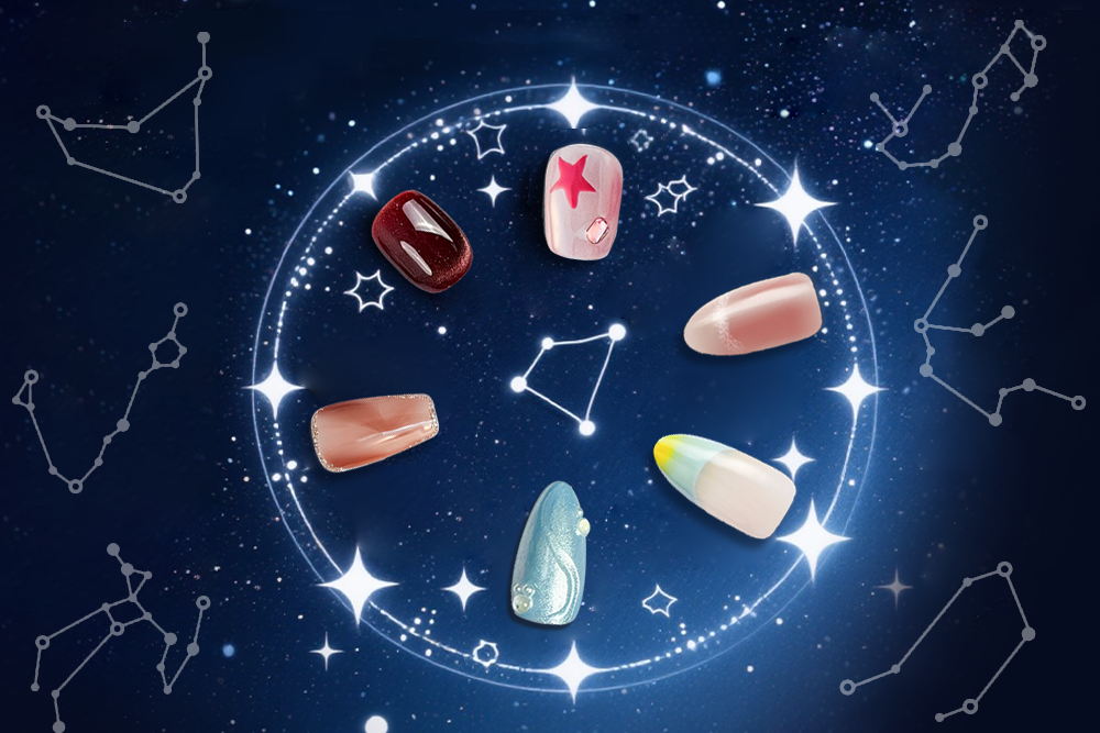 Fincloset's Lucky Press-On Nails for Every Zodiac Sign – June 2025 Edition (Part II)